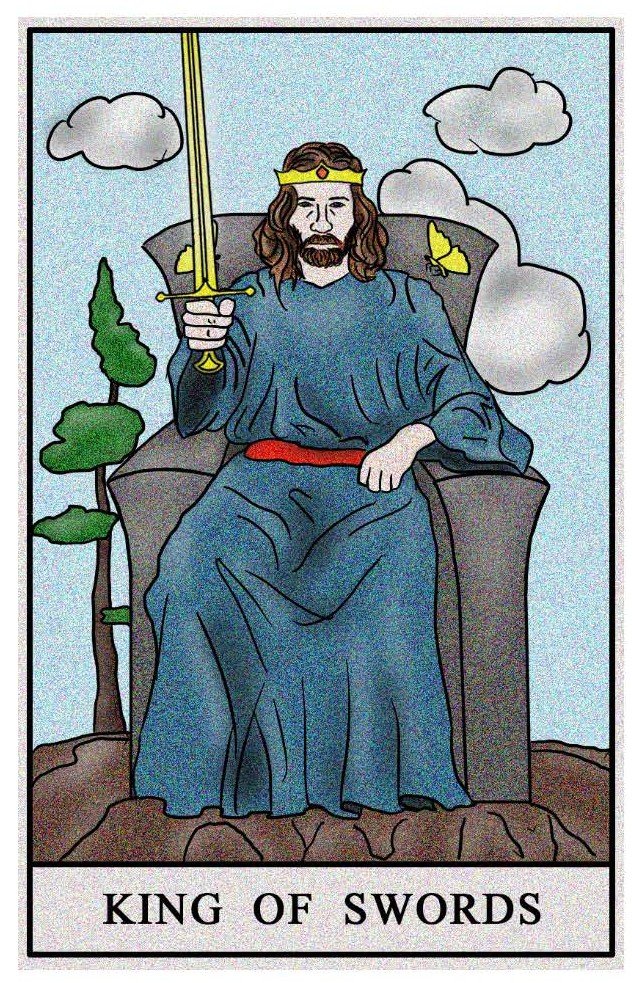 Boston Tarot Readings - King of Swords