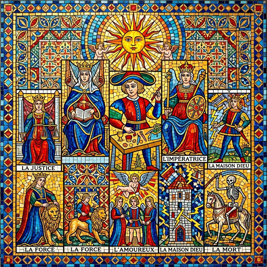 Boston Tarot - Tarot de Marseille Deck